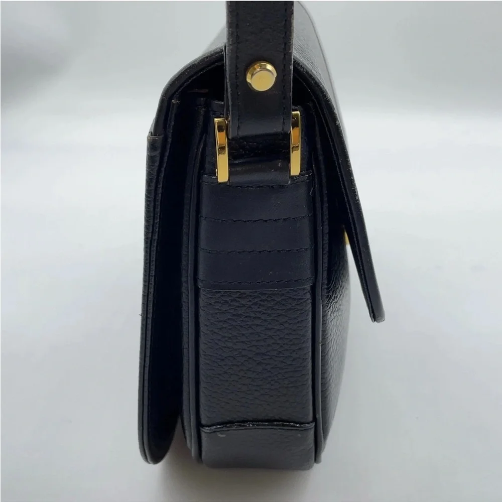 XSOLDX Burberry Vintage Inner Nova check Black Leather Shoulder or crossbody Bag - Picture 7 of 12